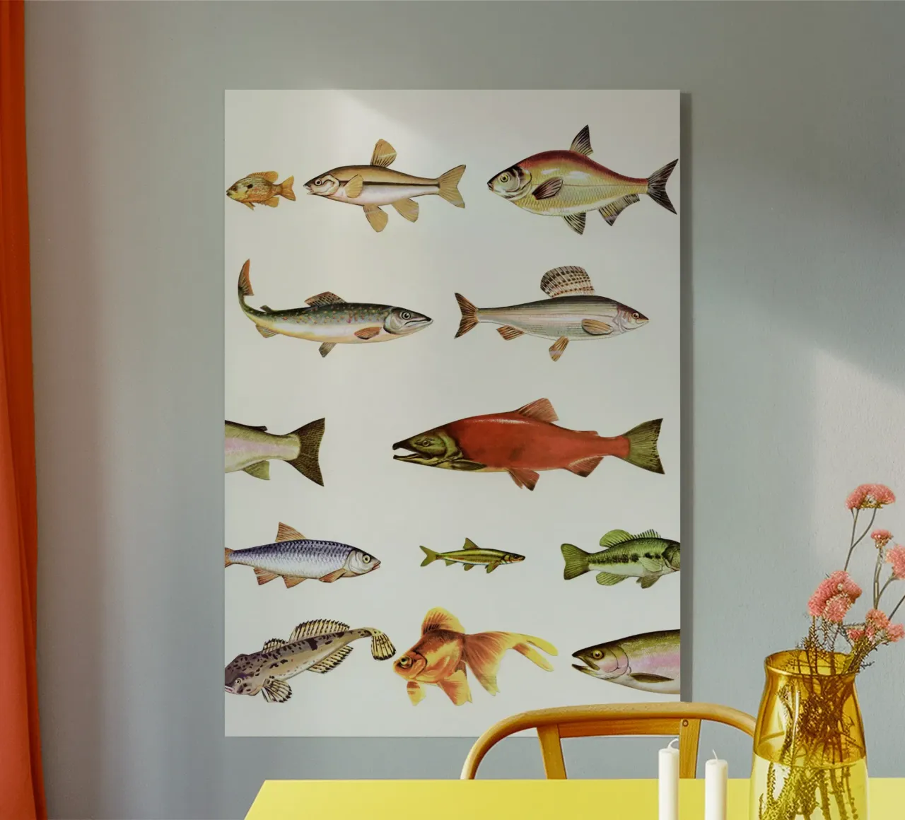 Lenza da pesca plexiglass da Cassia Beck Collage