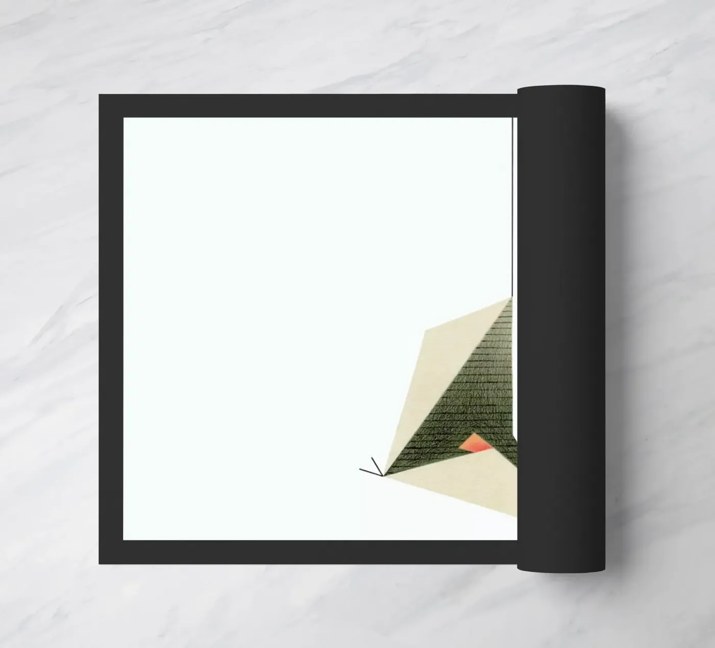 Opossum Fußmatte von Anna-Maren Zehnter