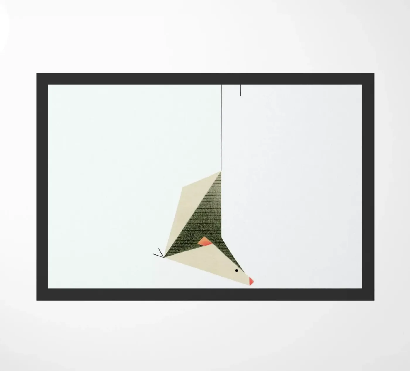 Opossum Fußmatte von Anna-Maren Zehnter