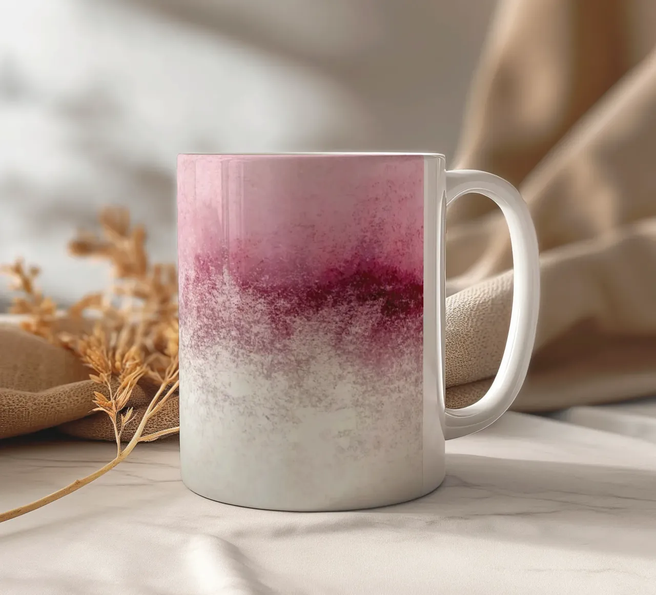Rosa Snowdreamer tazza in ceramica da Monika Strigel