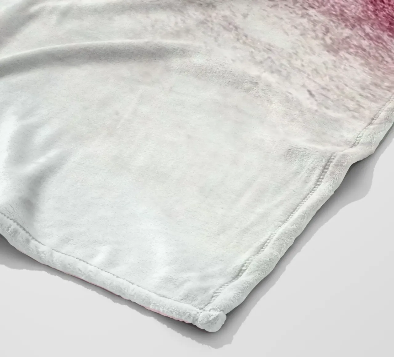 Rosa Snowdreamer coperta in pile da Monika Strigel