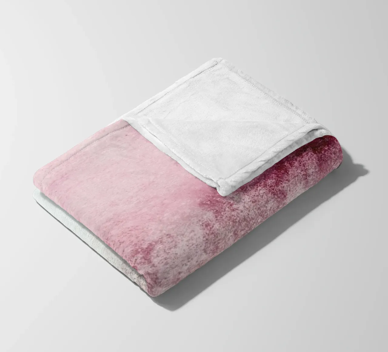 Rosa Snowdreamer coperta in pile da Monika Strigel