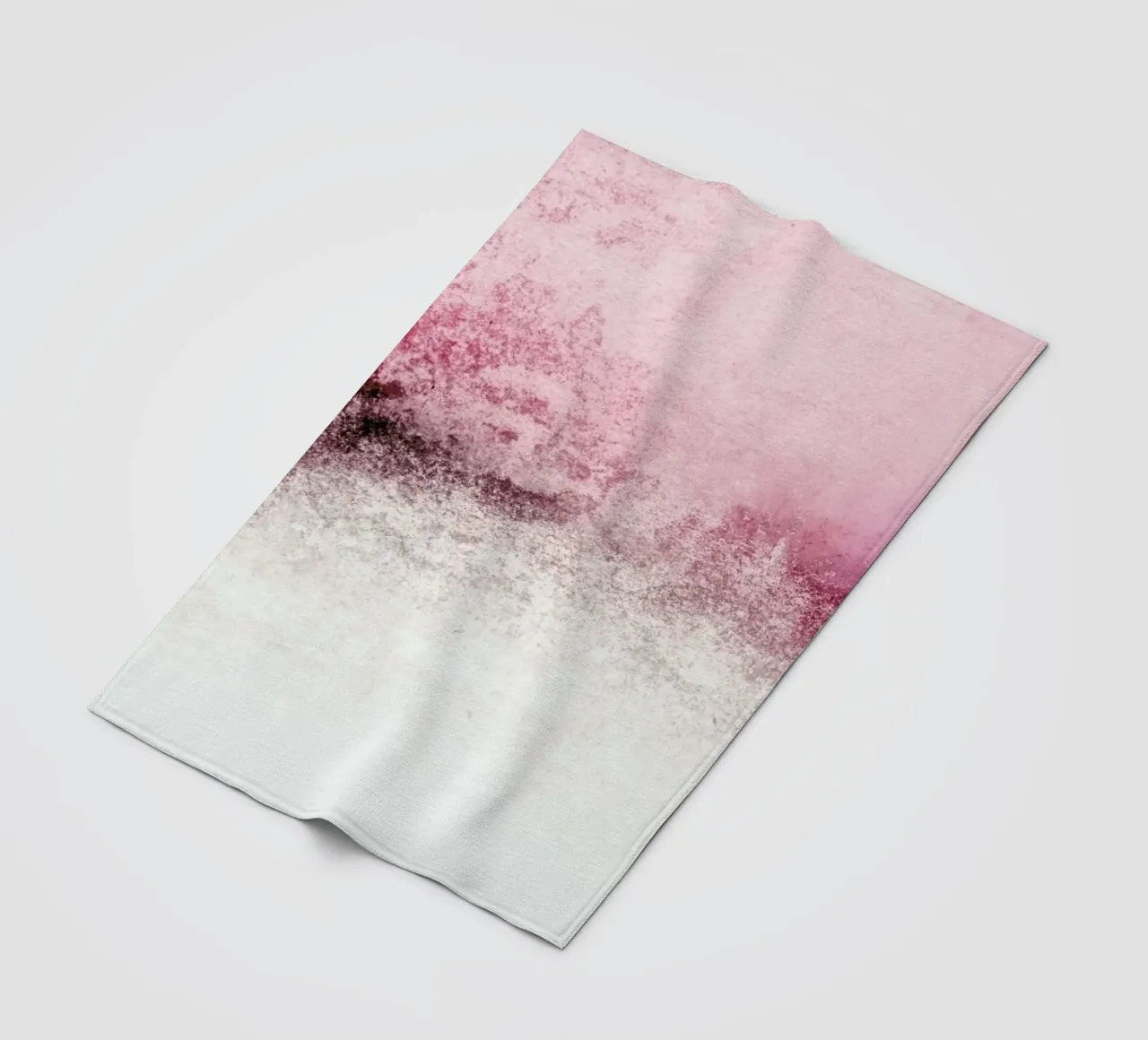 Rosa Snowdreamer coperta in pile da Monika Strigel