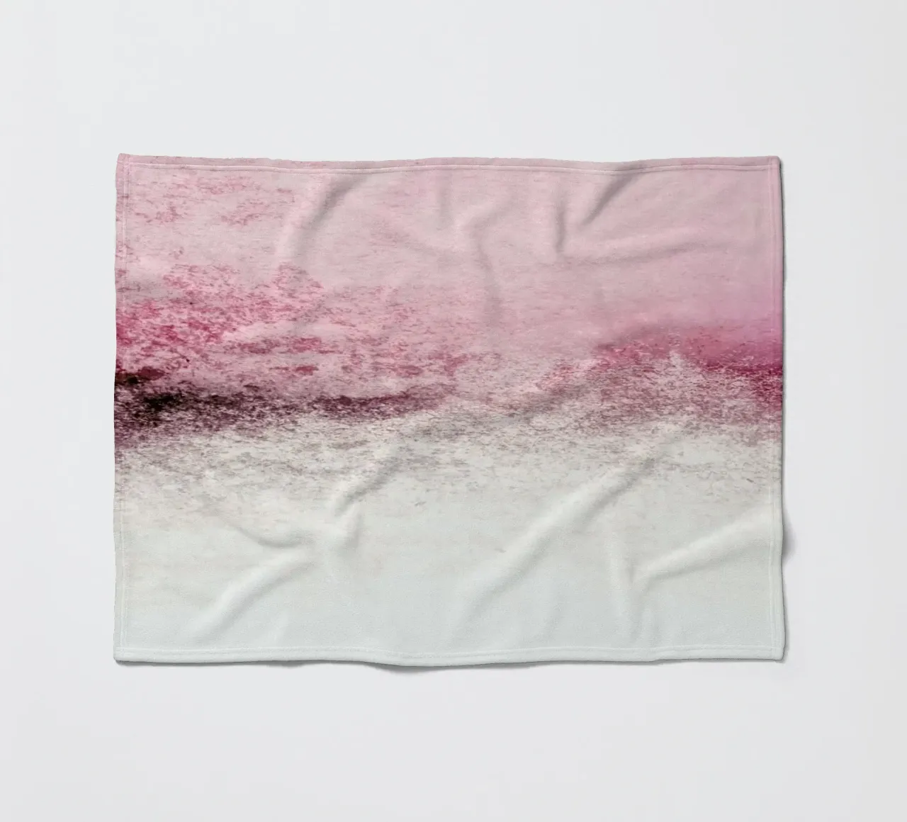 Rosa Snowdreamer coperta in pile da Monika Strigel