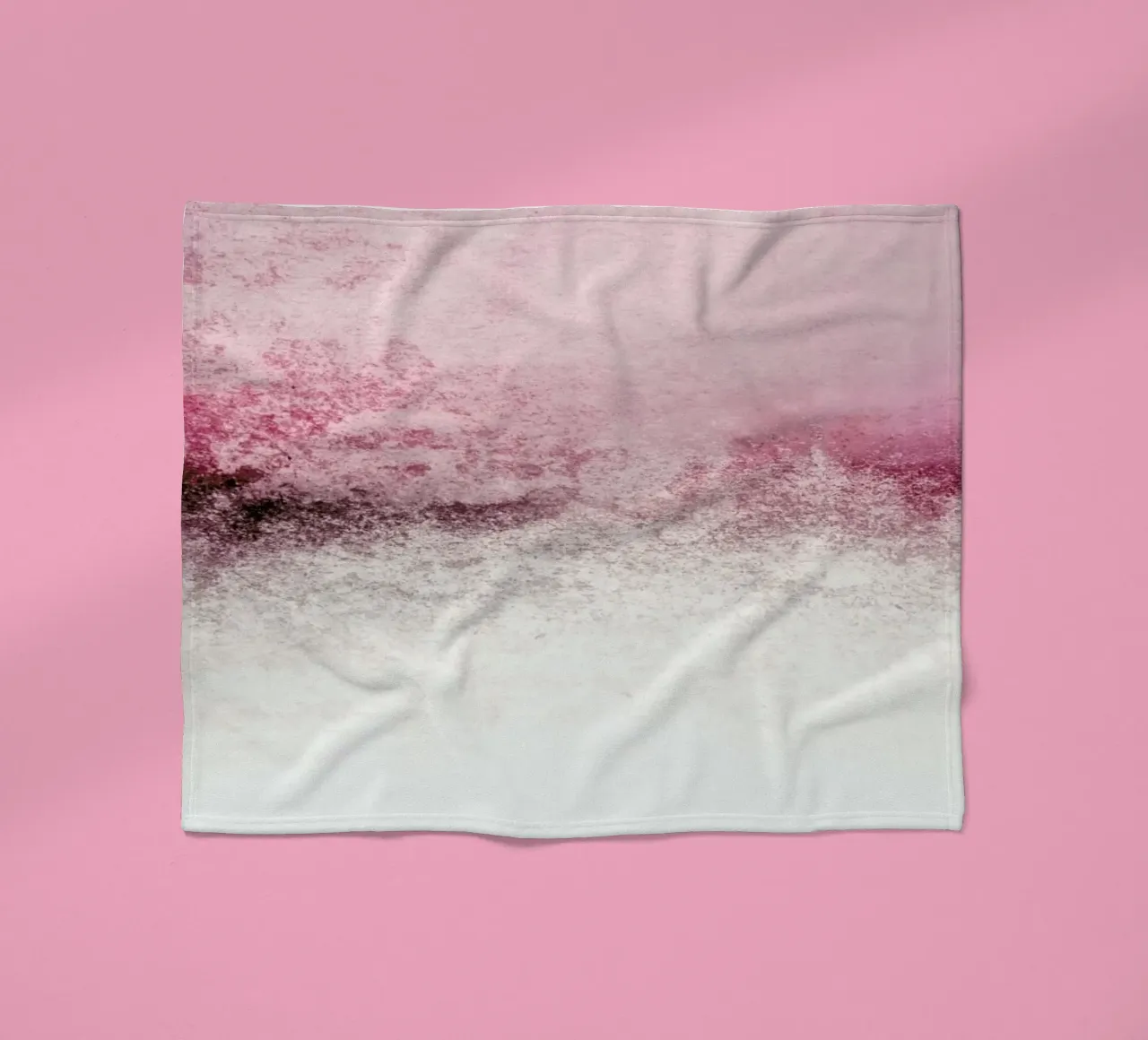 Rosa Snowdreamer coperta in pile da Monika Strigel