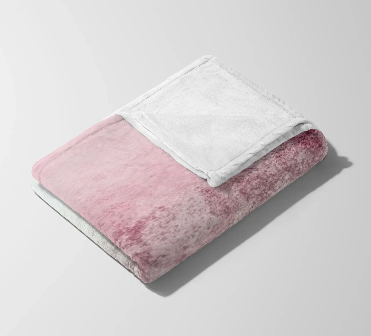 Rosa Snowdreamer coperta in pile da Monika Strigel