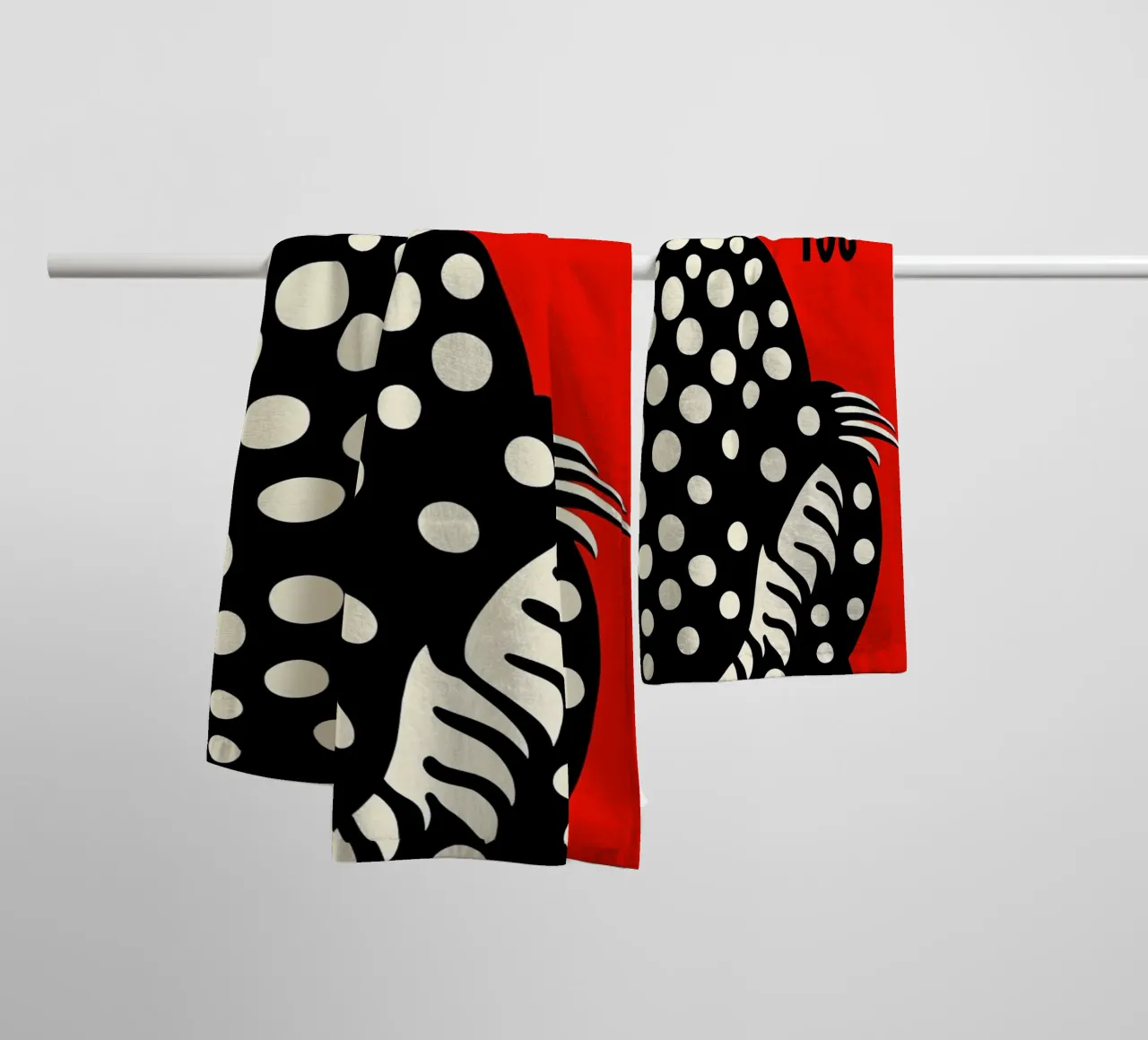 Be Yourself | Funny Sloth Pop Art Portrait towel by Autofocus