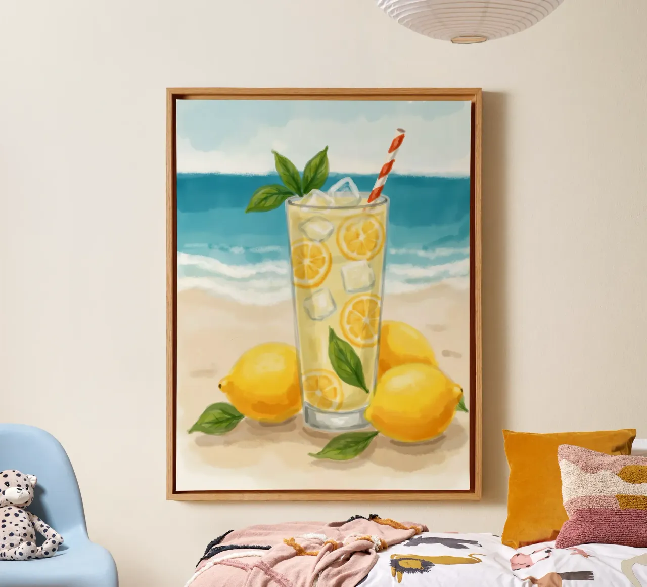 Summer Vibes canvas by Indigo Rain
