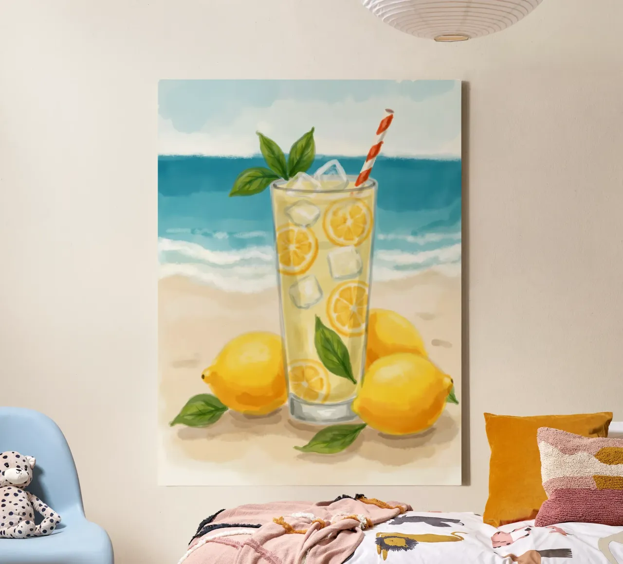 Summer Vibes canvas by Indigo Rain