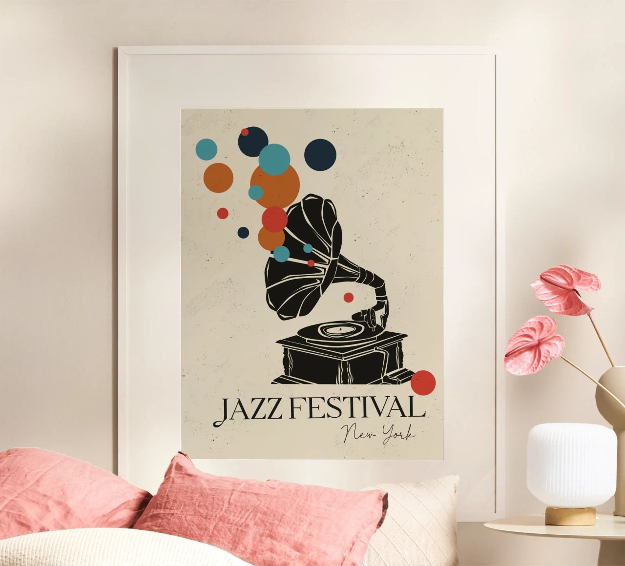 Grammophon Poster von Indigo Rain