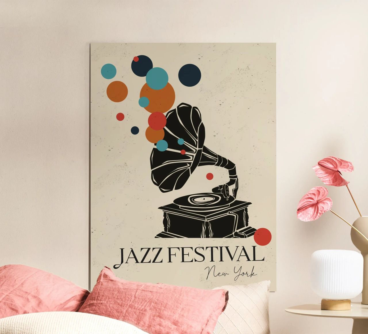 Grammophon Poster von Indigo Rain