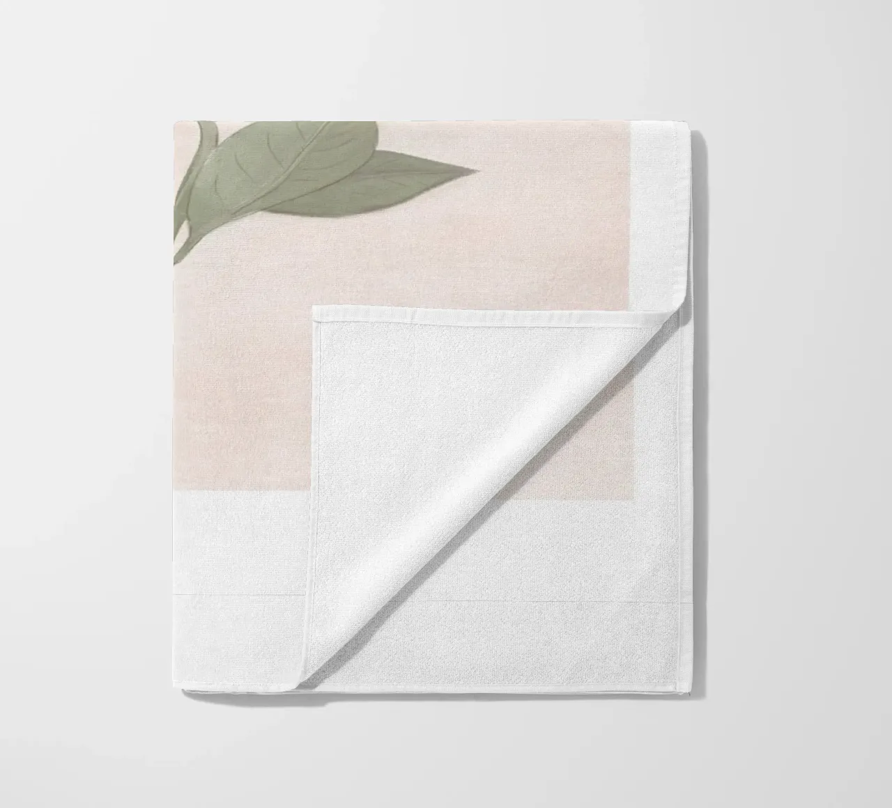 Handbemalte französische Zitrone vom Bauernmarkt Strandtuch von Bloomery Decor