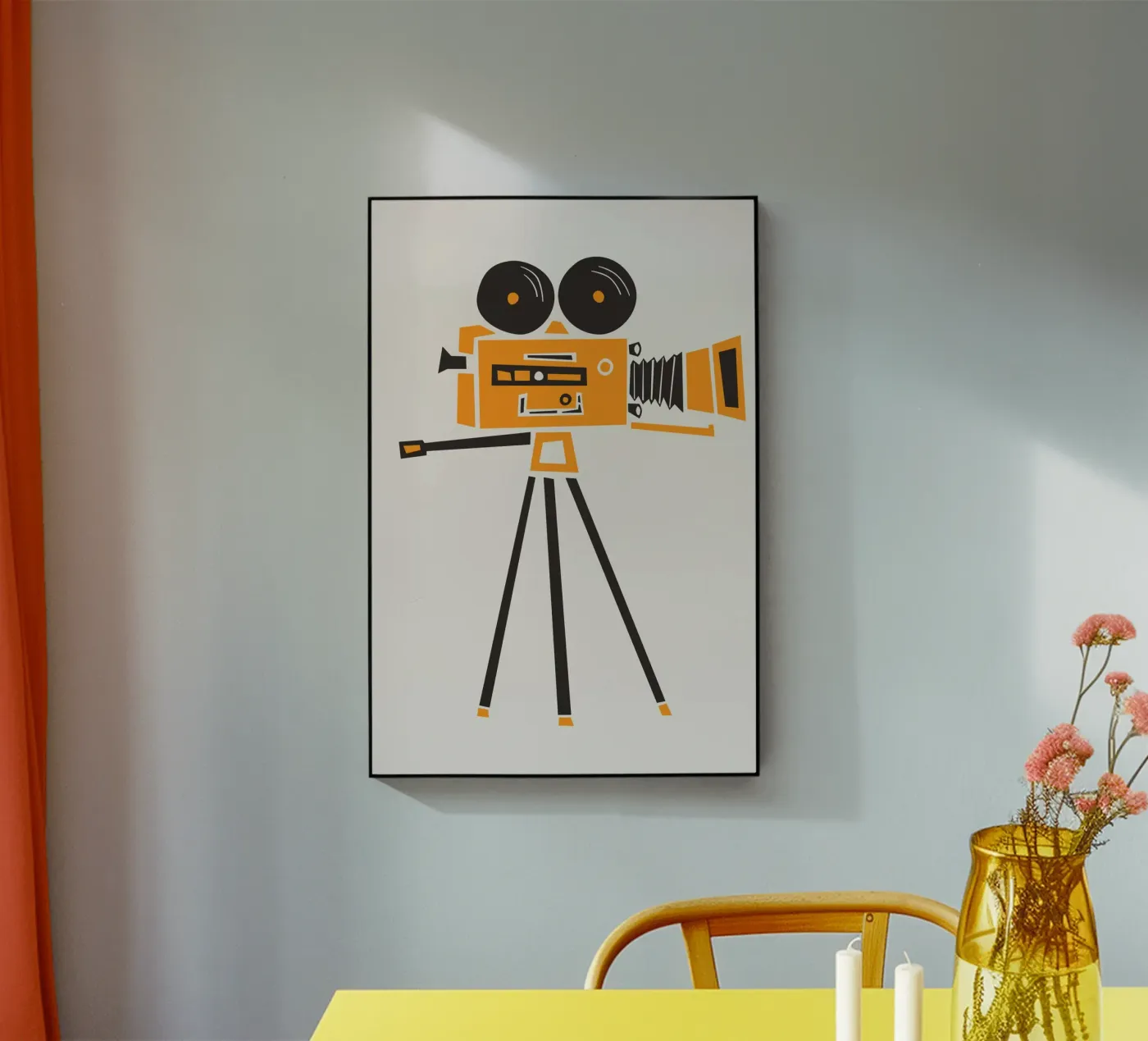 Lights, Cine Camera... Acryl-Glas von Fox & Velvet