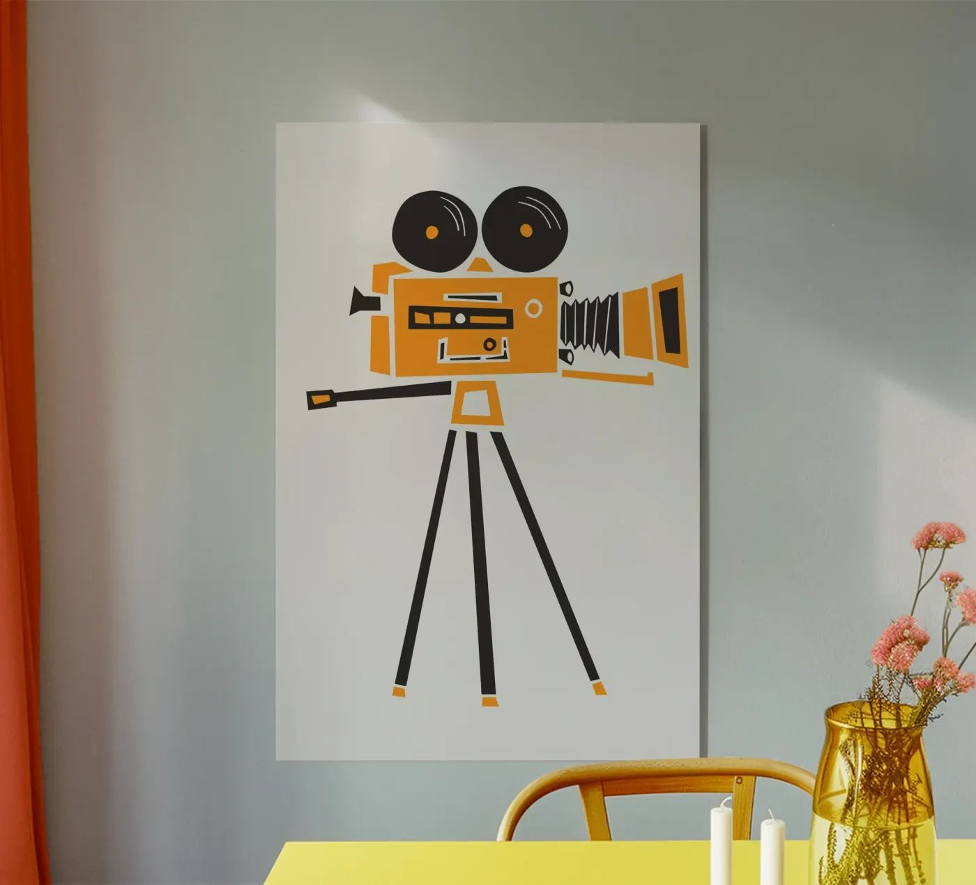 Lights, Cine Camera... Acryl-Glas von Fox & Velvet