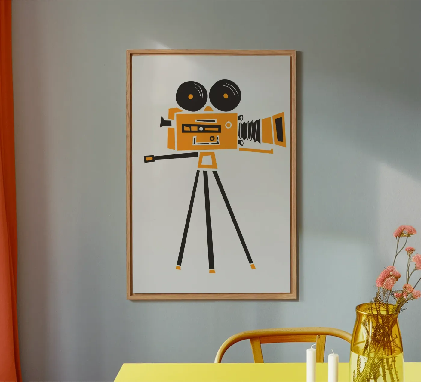 Luci, telecamera... alluminio dibond da Fox & Velvet