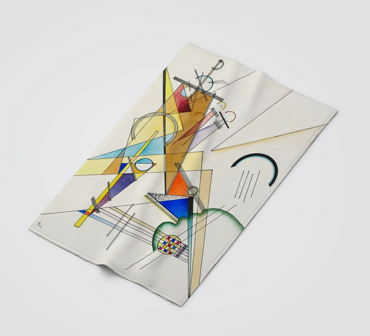 Wassily Kandinsky - Gewebe coperta in pile da Old Masters