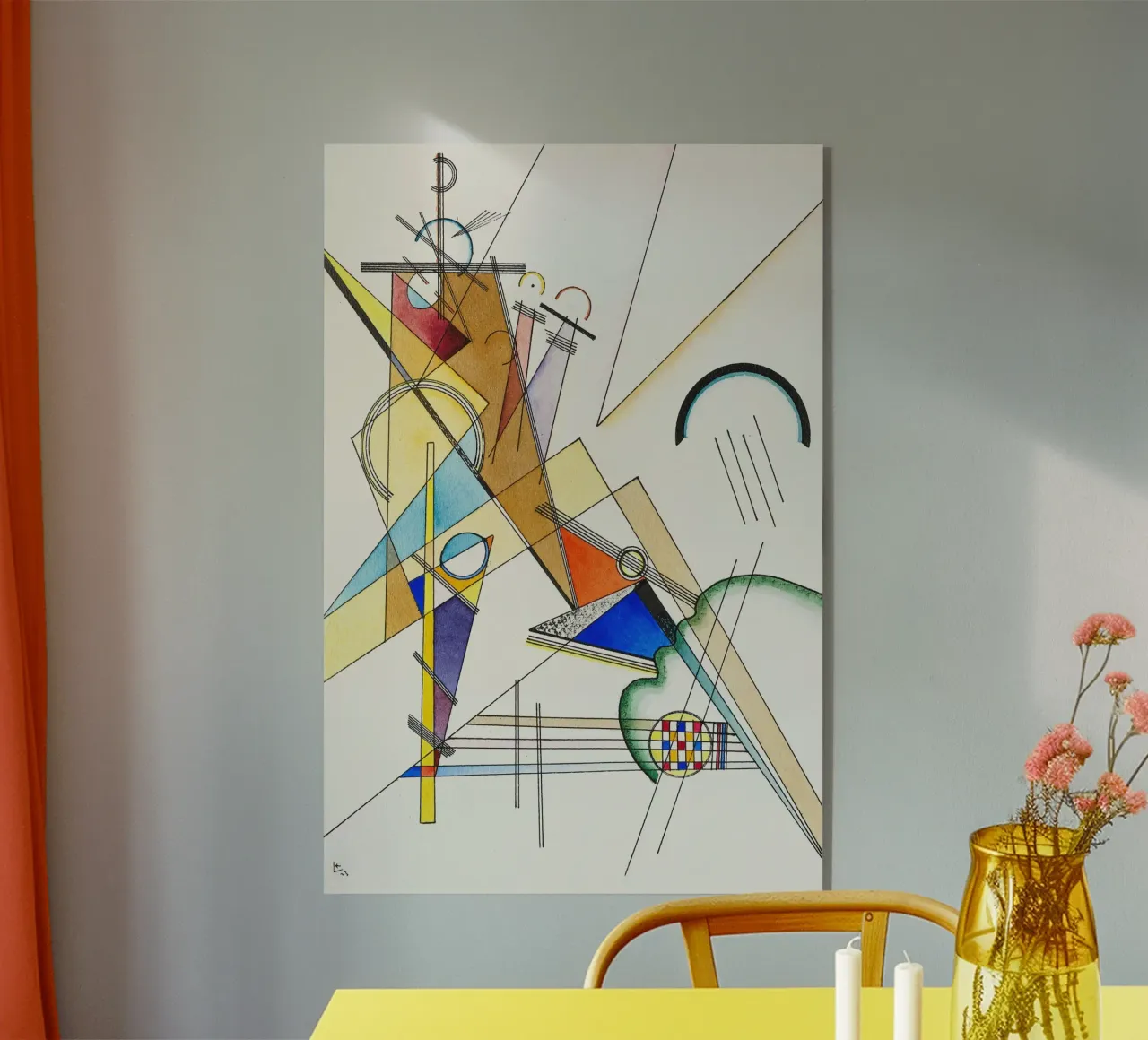 Wassily Kandinsky - Gewebe plexiglass da Old Masters