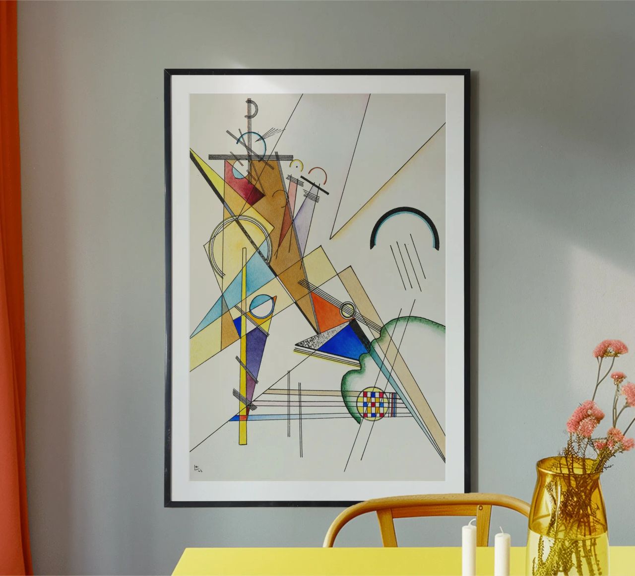 Wassily Kandinsky - Gewebe poster de Old Masters