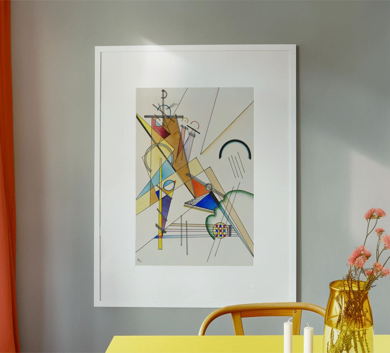 Wassily Kandinsky - Gewebe poster de Old Masters