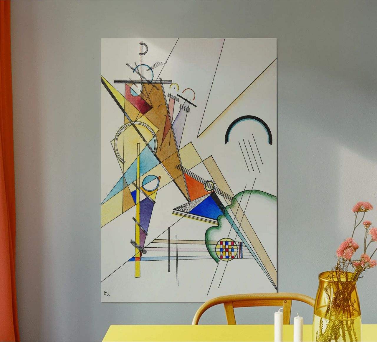 Wassily Kandinsky - Gewebe poster de Old Masters
