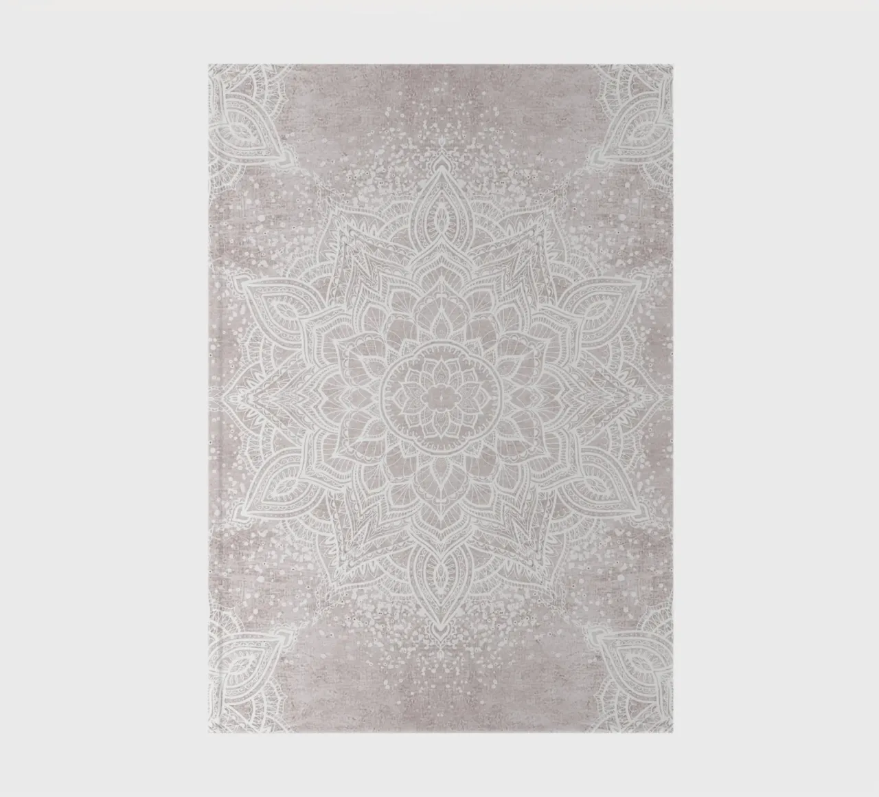 Mandala vintage soft boho - blush neutro diario da Bloomery Decor