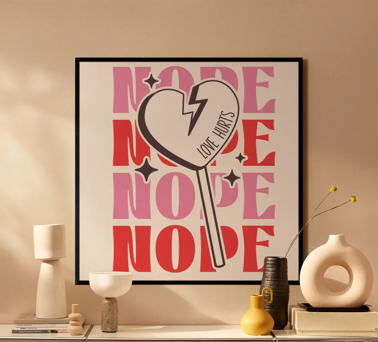 NOPE carta hahnemühle da edsonramosart