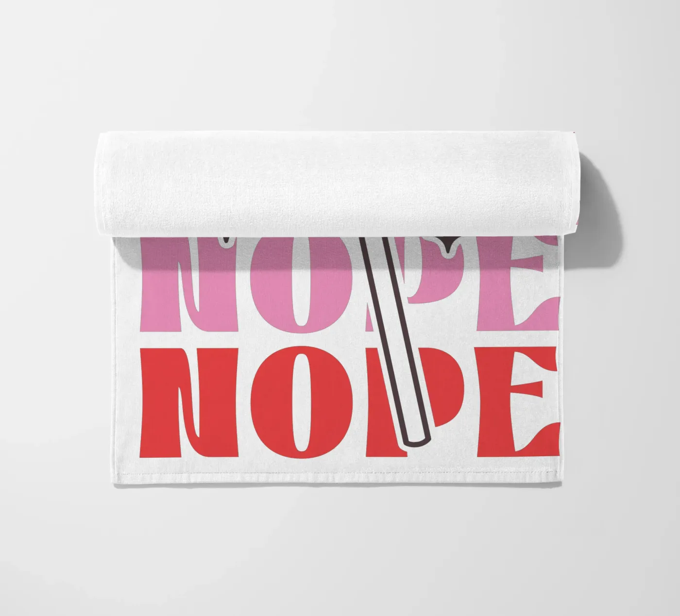 NOPE strandhanddoek van edsonramosart
