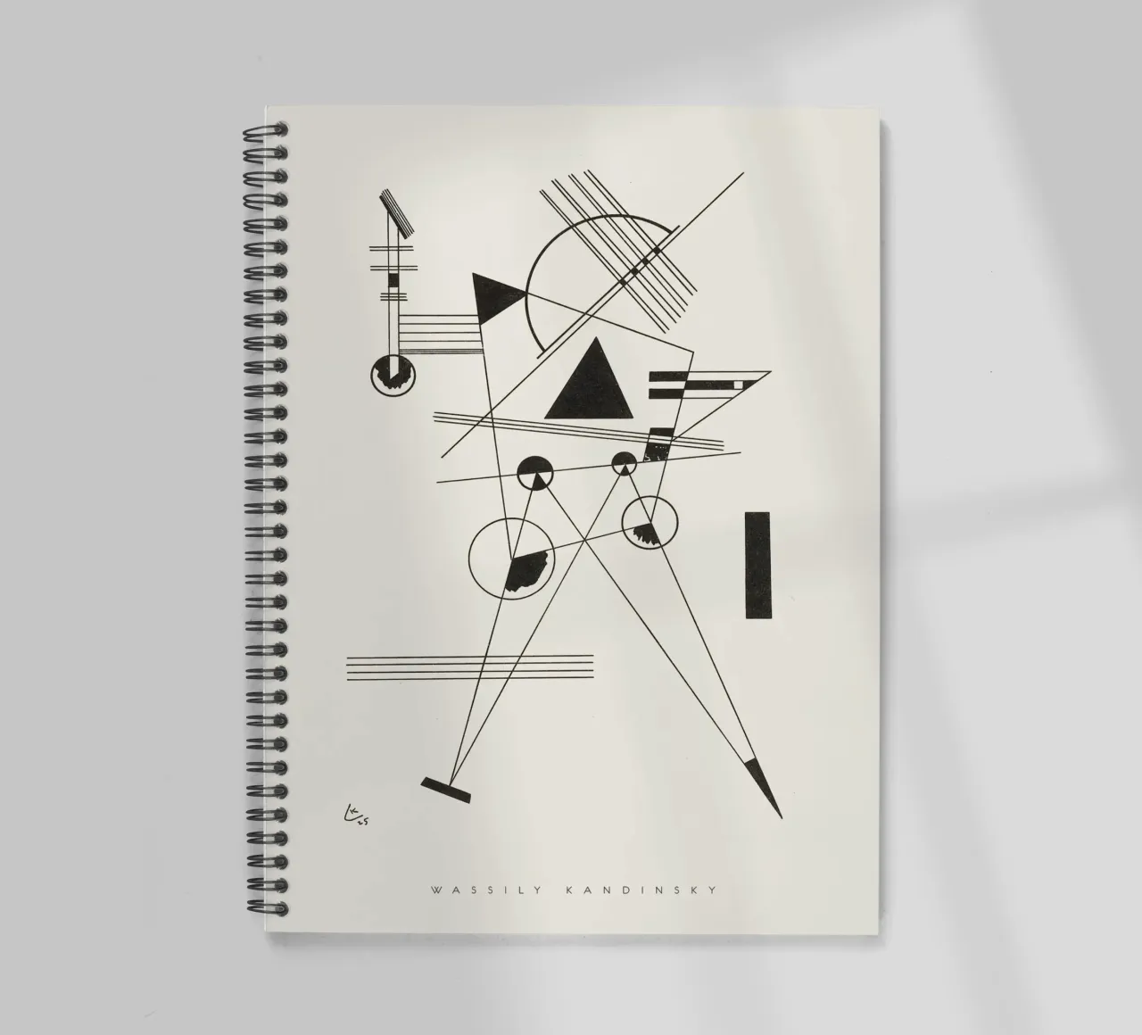 Wassily Kandinsky - Lithographie No. I spiral notebook by Old Masters