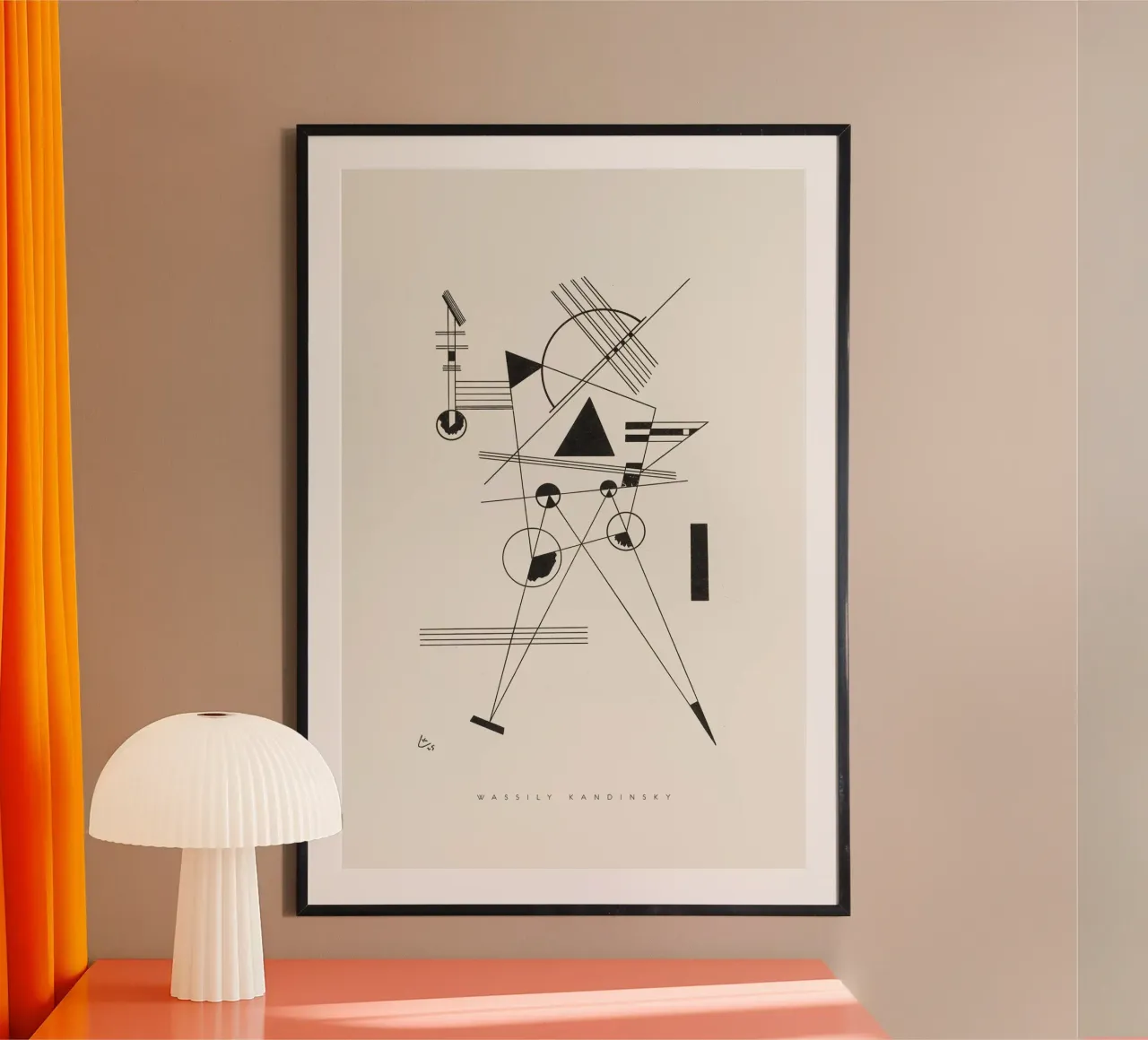 Wassily Kandinsky - Lithographie No. I carta hahnemühle da Old Masters