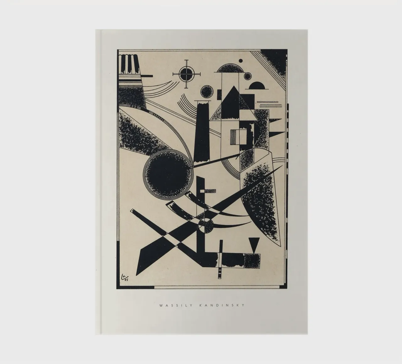 Wassily Kandinsky - Lithographie No. III diario da Old Masters