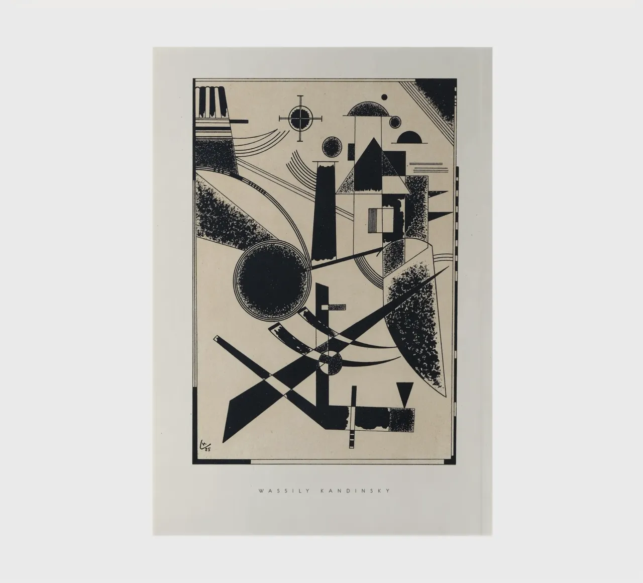 Wassily Kandinsky - Lithographie No. III diario da Old Masters