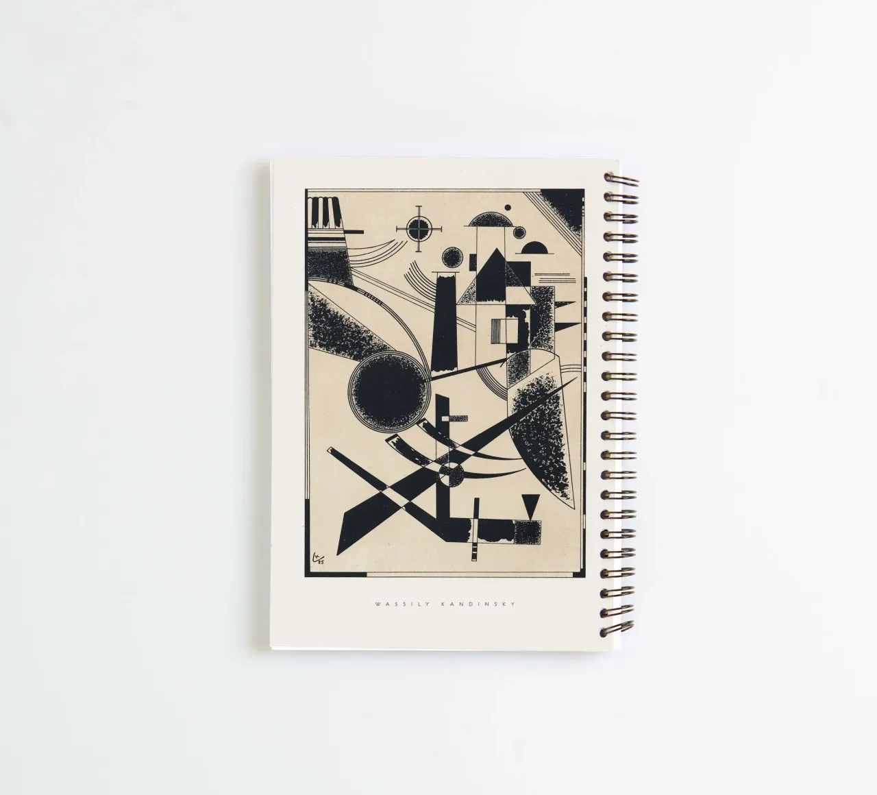 Wassily Kandinsky - Lithographie No. III diario ad anelli da Old Masters