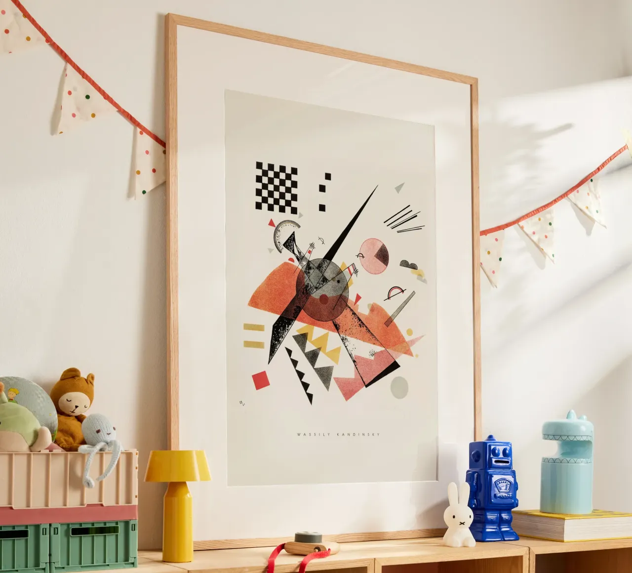 Wassily Kandinsky - Orange poster da Old Masters