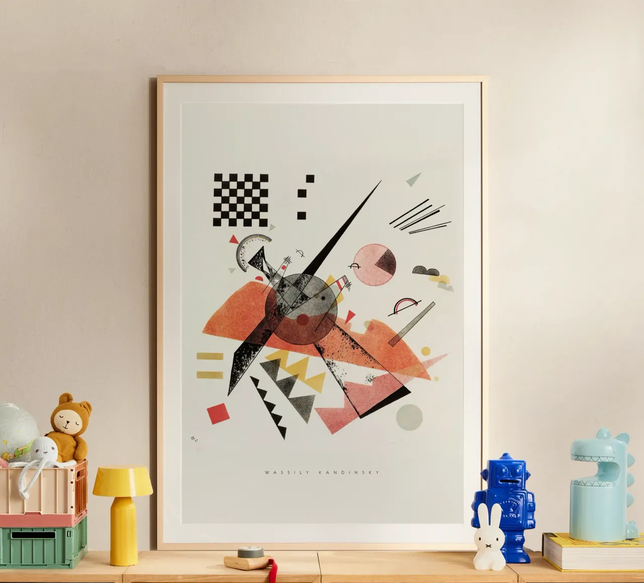 Wassily Kandinsky - Orange poster da Old Masters