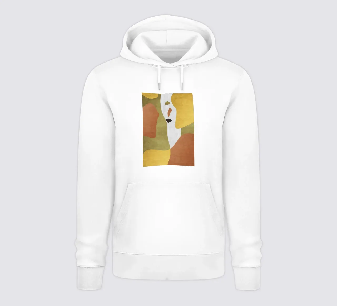 Abstract forms in earthy tones Hoodie von LisaArtes