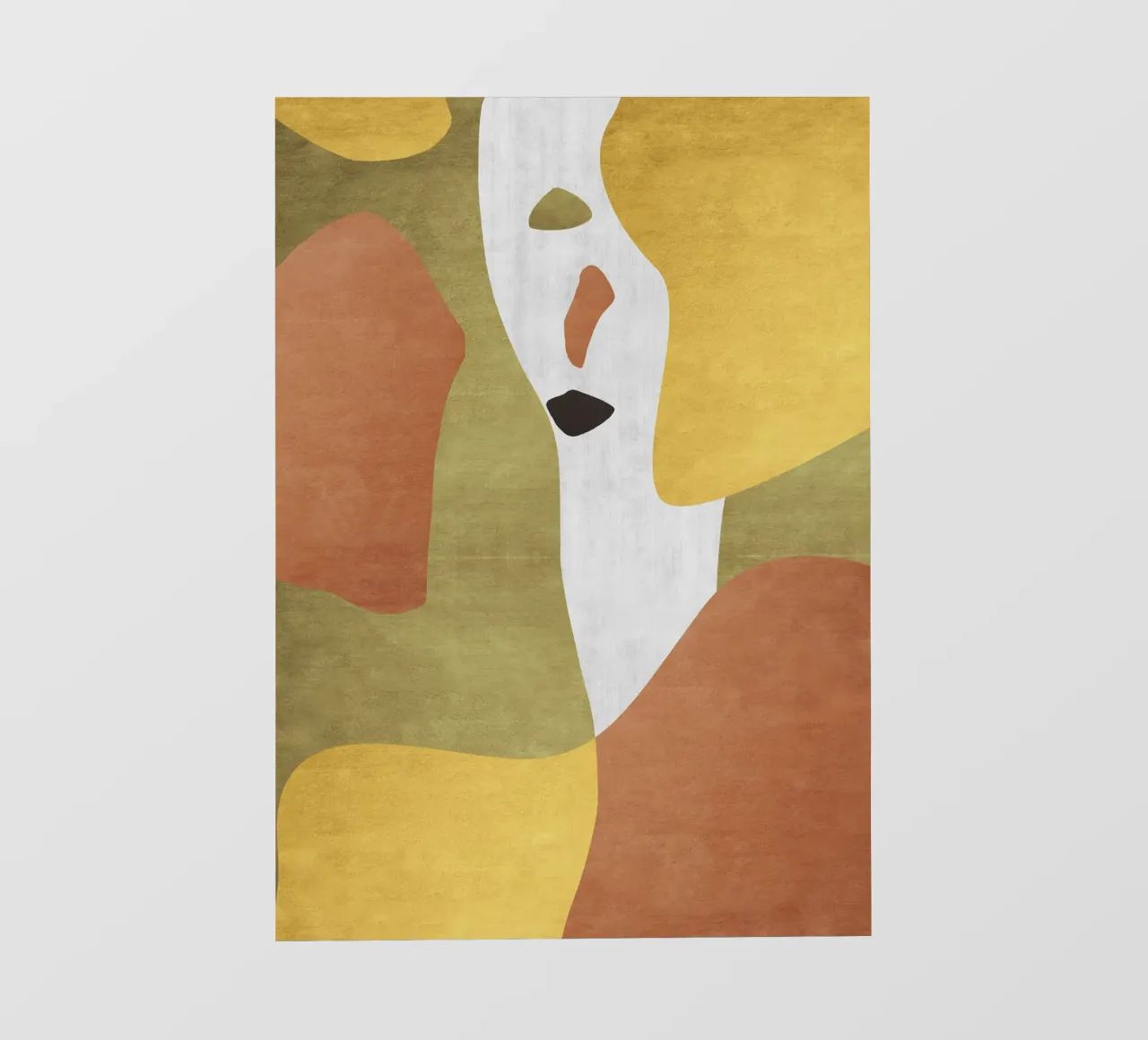 Abstract forms in earthy tones pellicola backlit da LisaArtes