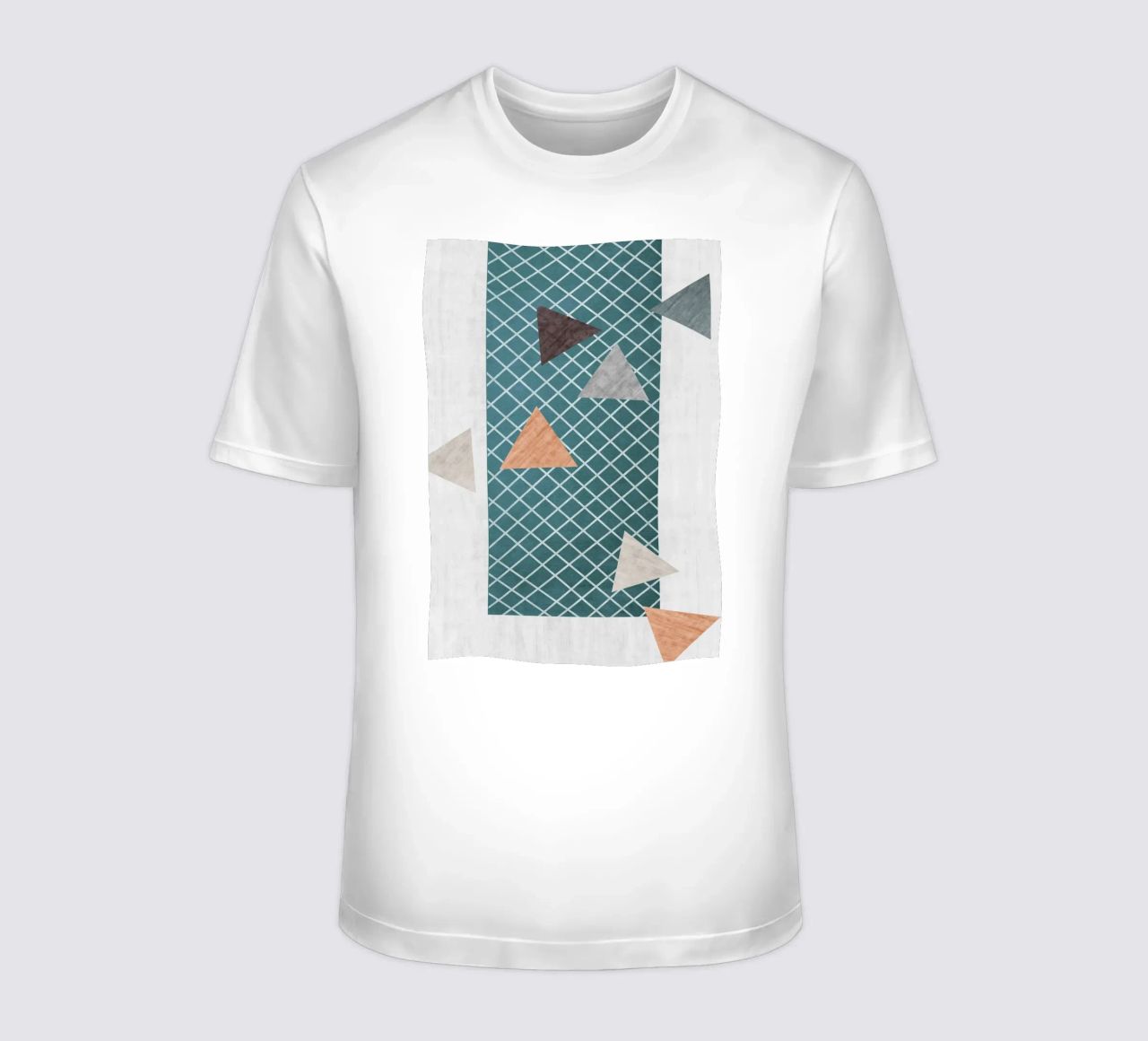 Triangles in various shades t-shirt da LisaArtes