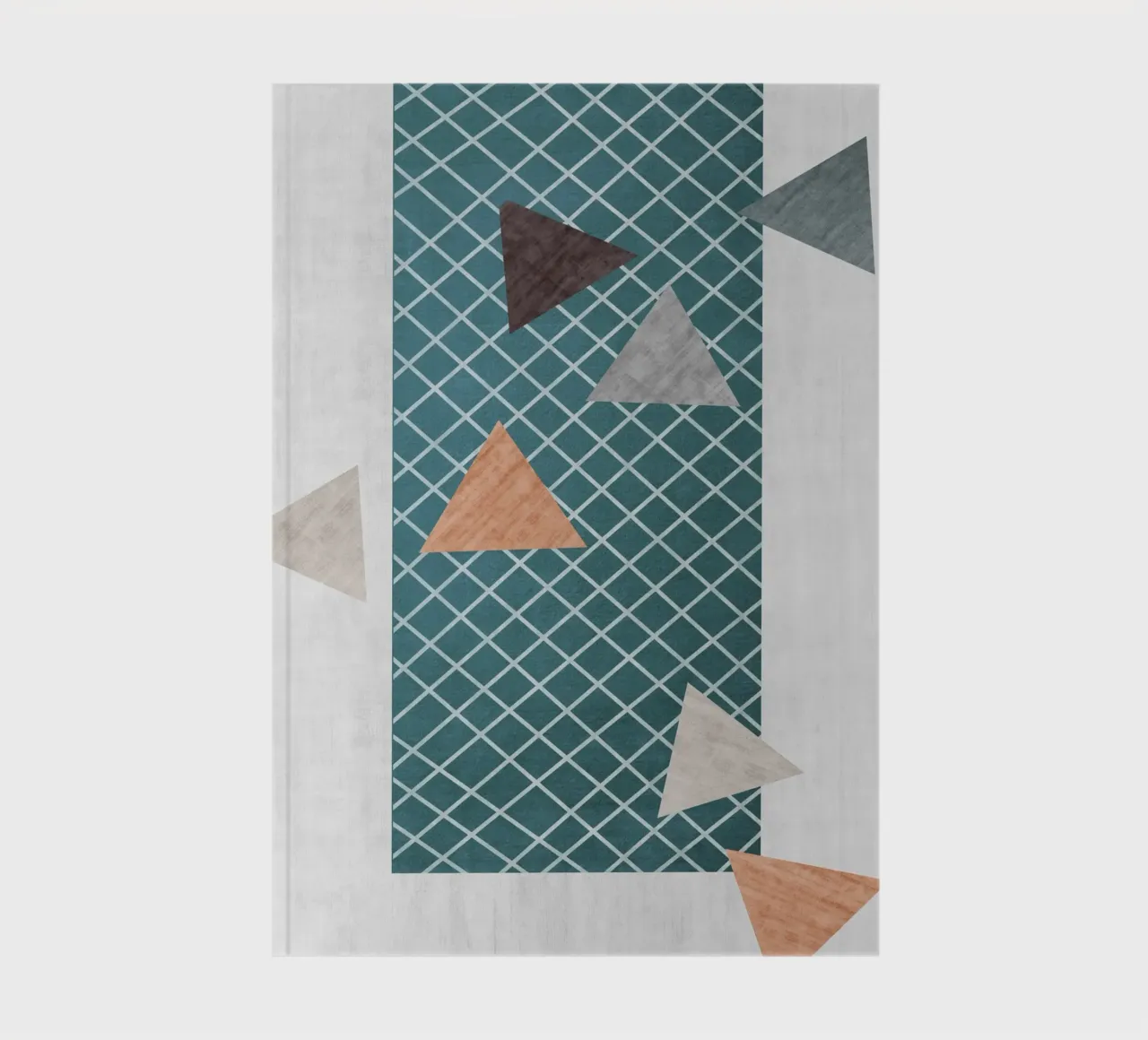 Triangles in various shades diario da LisaArtes