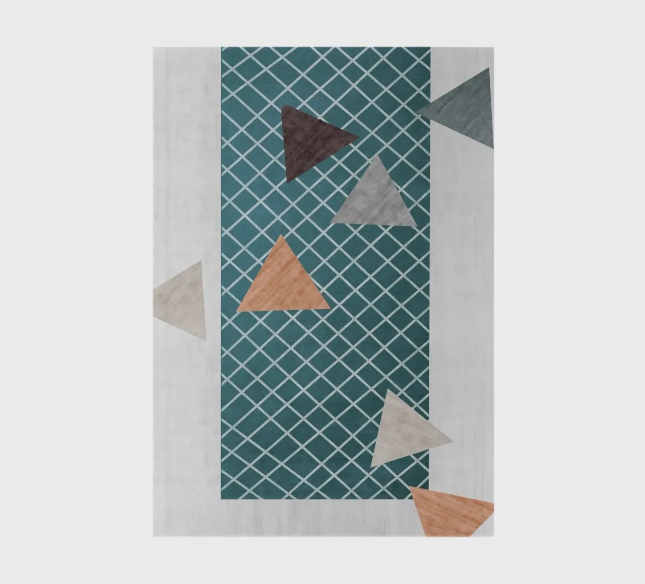 Triangles in various shades diario da LisaArtes