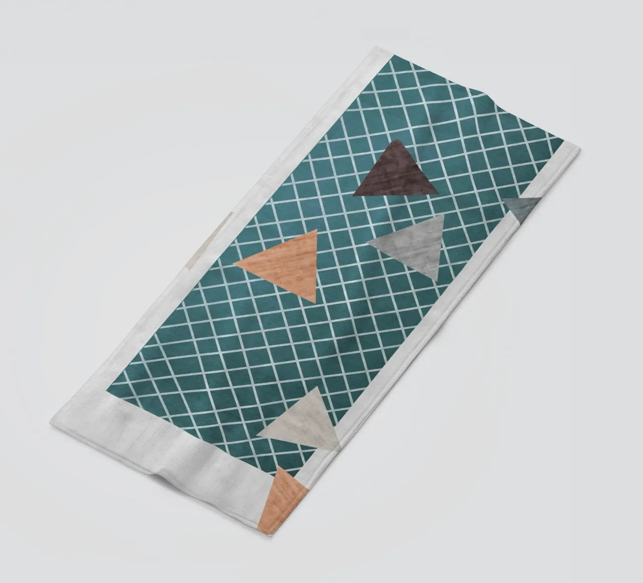 Triangles in various shades telo mare da LisaArtes