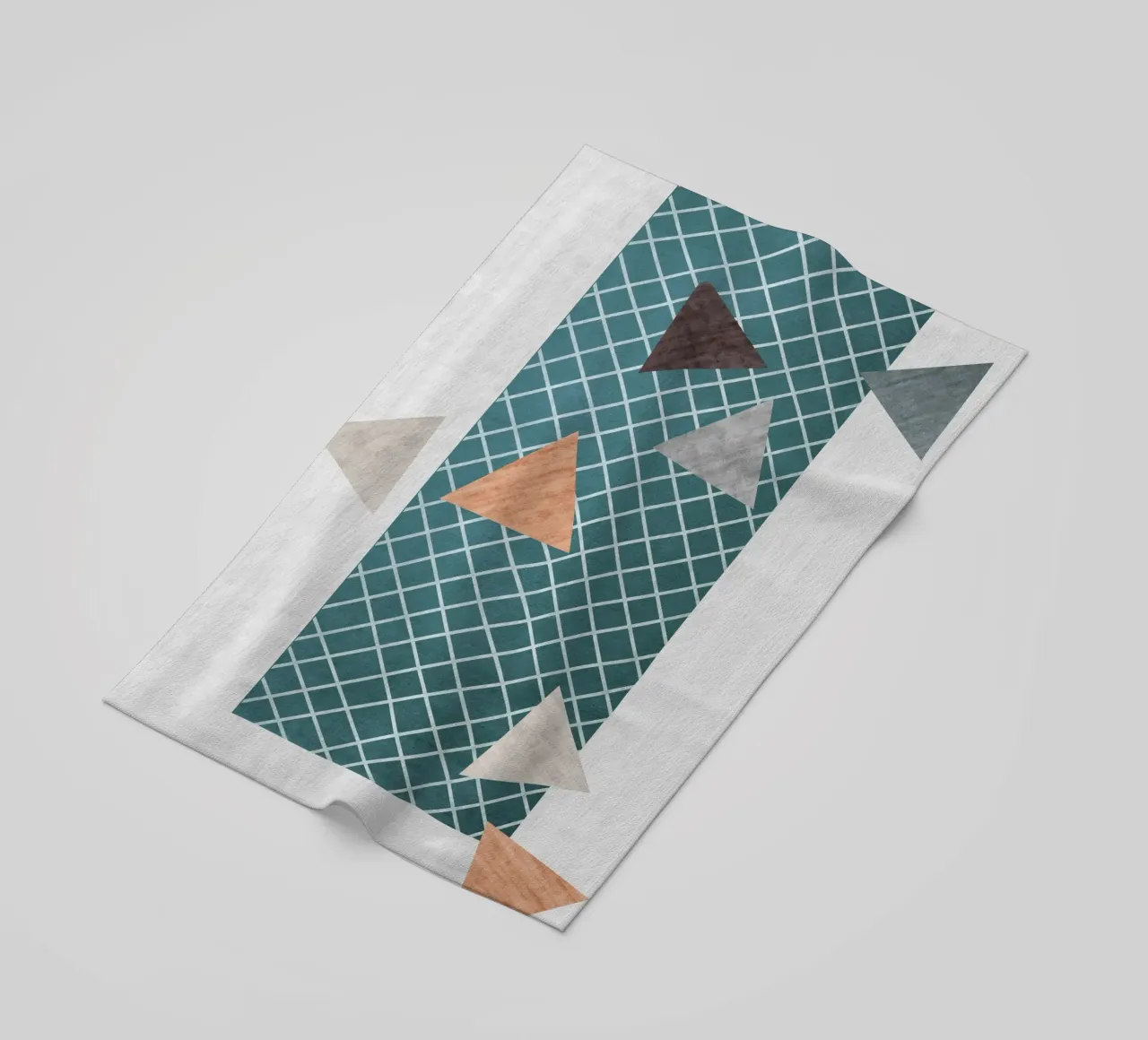 Triangles in various shades telo mare da LisaArtes