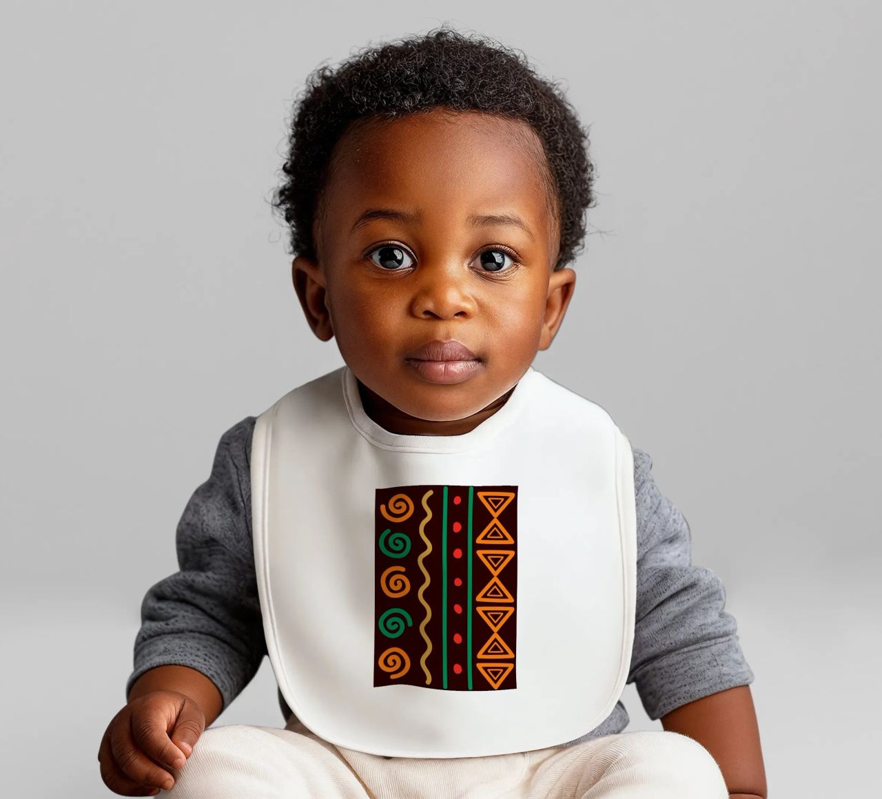 Afro design bavaglino da LisaArtes