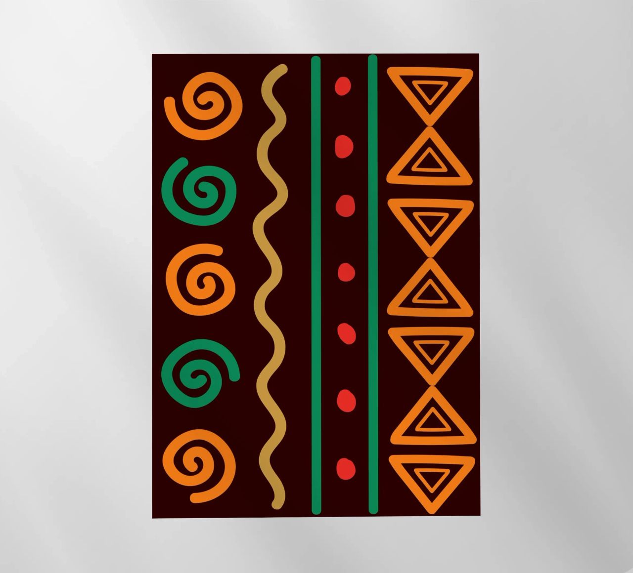 Afro design pellicola backlit da LisaArtes