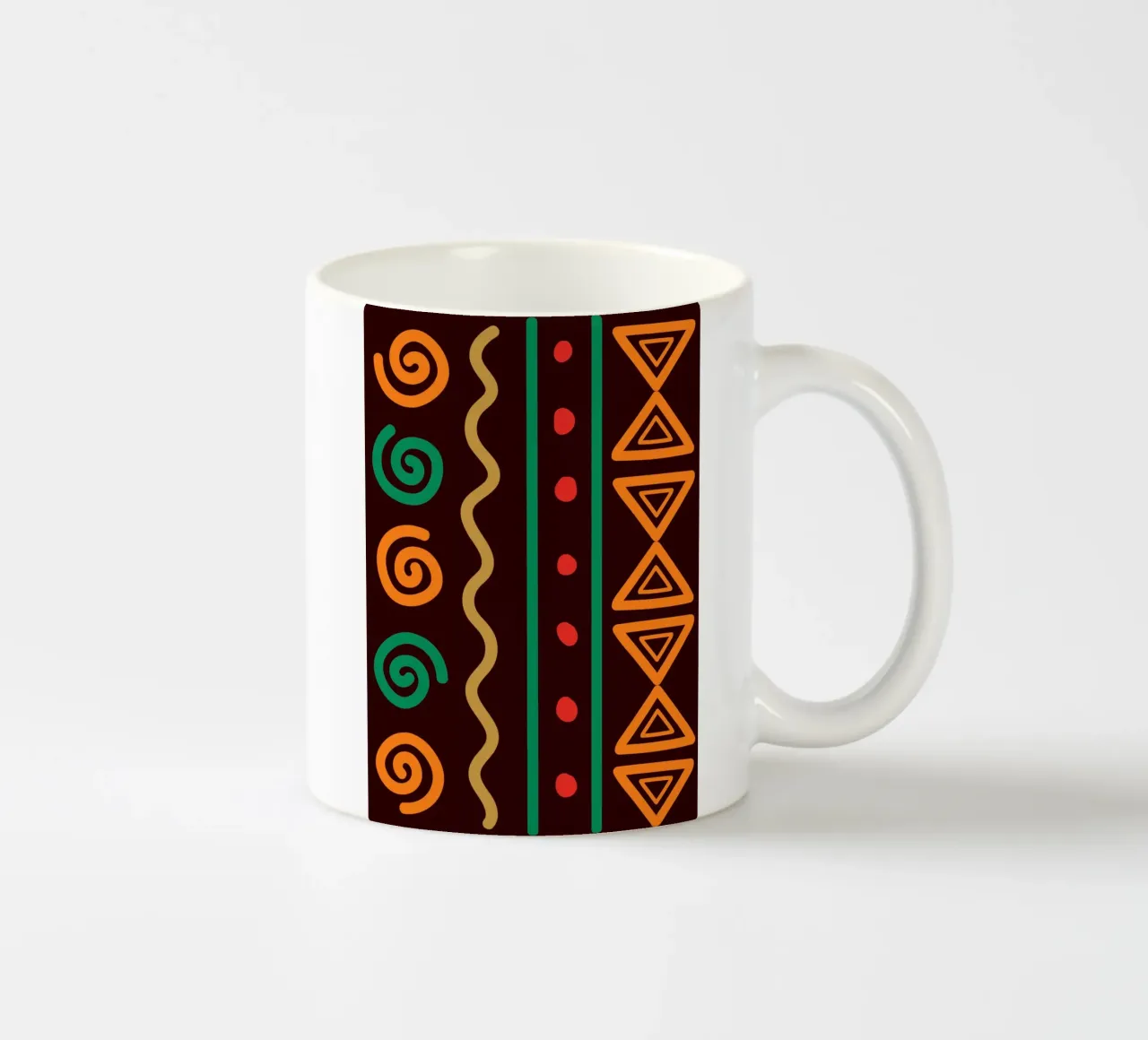 Afro design Keramik Tasse von LisaArtes