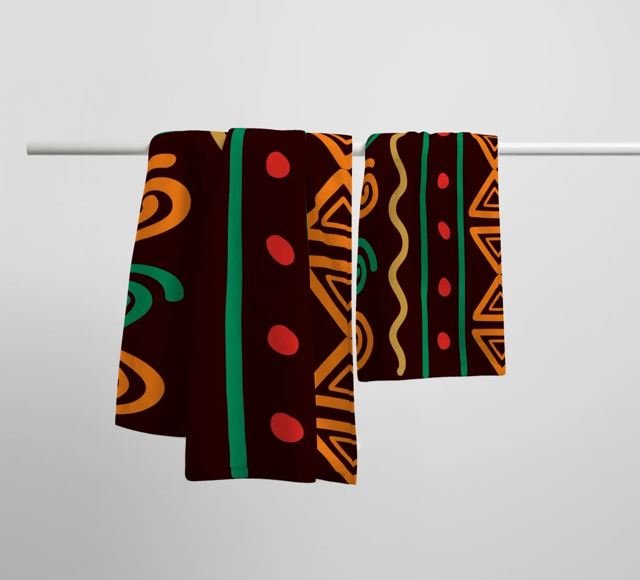 Afro design Handtuch von LisaArtes