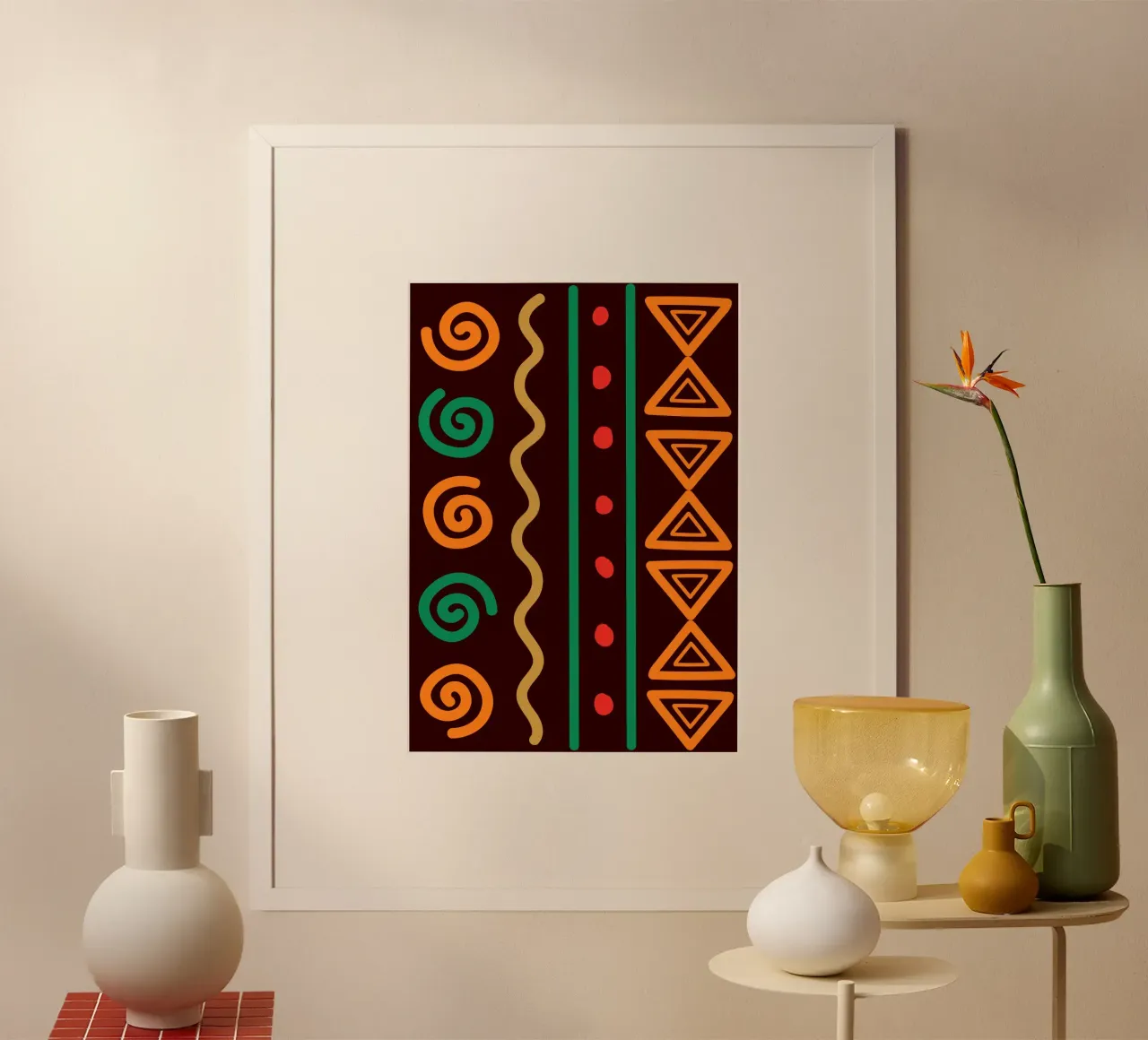 Afro design poster da LisaArtes