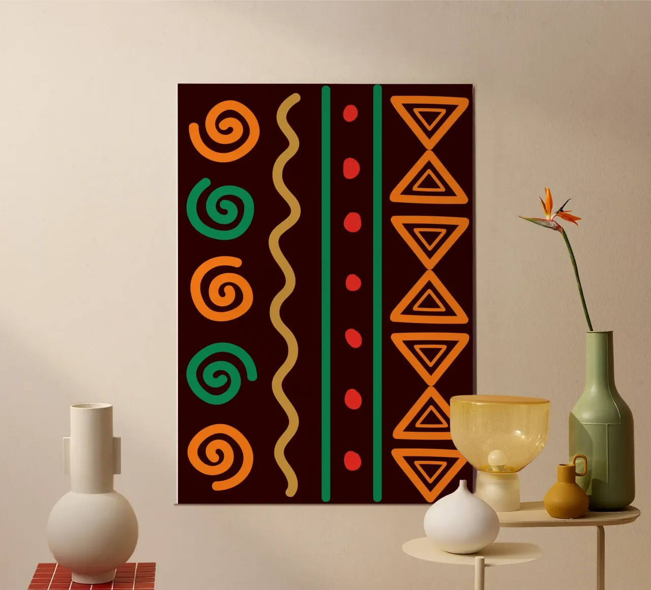 Afro design poster da LisaArtes