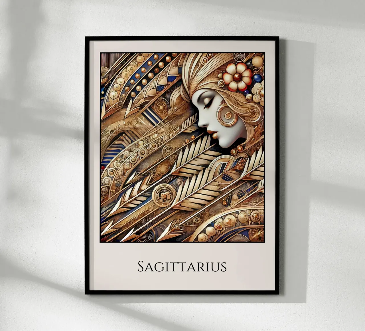 Astrological sign Sagittarius hahnemühle by Art-Nouveau-Dsg