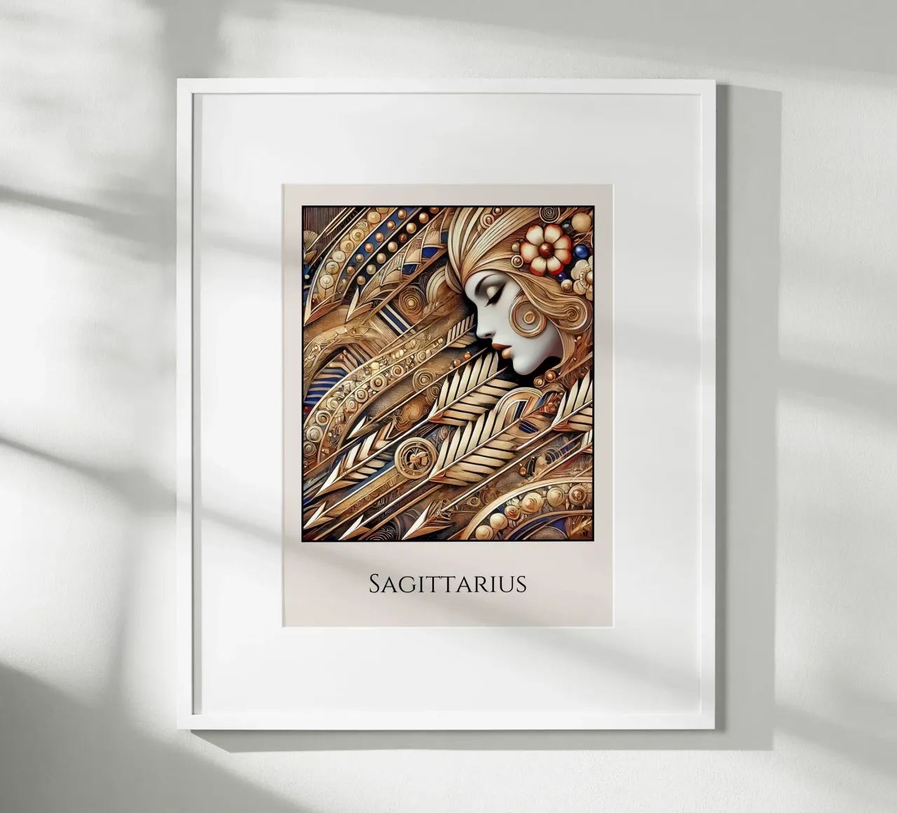 Astrological sign Sagittarius hahnemühle by Art-Nouveau-Dsg