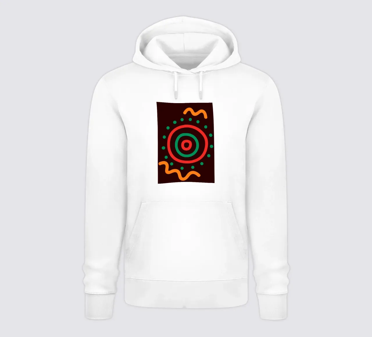 Afro circles felpa con cappuccio da LisaArtes